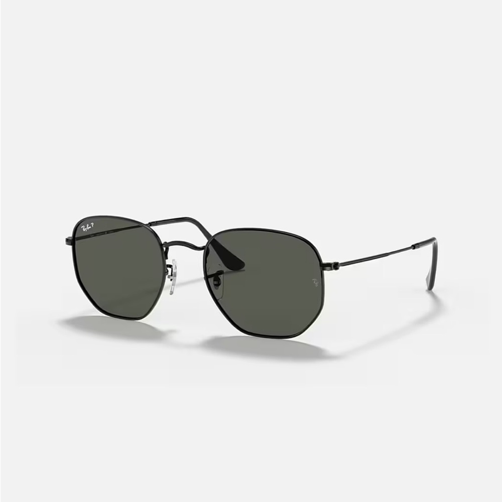 Ray-Ban Black Hexagonal 51 Sunglasses